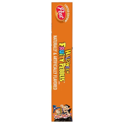 Miniatura 5 de Cereal de desayuno infantil Post Halloween Fruity PEBBLES, 10 oz