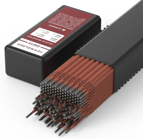 Miniatura 6 de YESWELDER E7018 3/32'' 10LB Electrodos de Varilla de Soldadura de Bajo Hidrógeno de Acero al Carbono