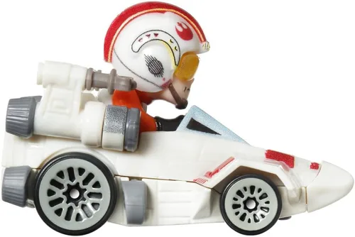 Miniatura 3 de Hot Wheels Racer Verse Luke Skywalker - Coche de juguete para niños a partir de 3 años Regalo para niños y coleccionistas, HKC07
