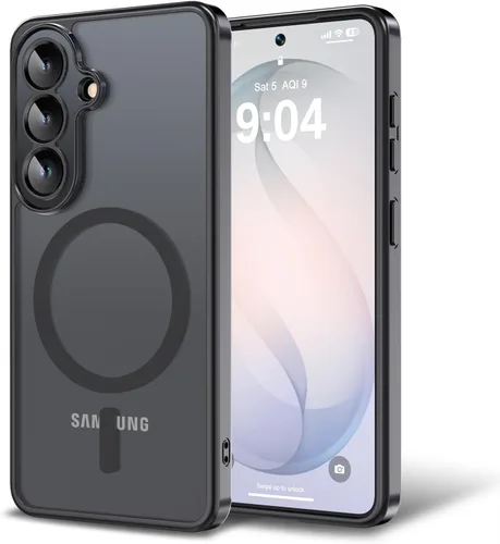 Miniatura 62 de Funda para iPhone 11 con protector de pantalla, compatible con MagSafe, ultra delgada, translúcida, mate, a prueba de golpes, color negro