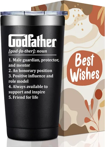 BIRGILT Regalo para padrino – Regalos de propuesta de padrino – Los mejores regalos de Dios Padre para hombres – Navidad, regalo del día del padre
