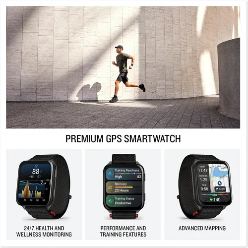 Miniatura 2 de Garmin Venu X1 - Reloj inteligente GPS delgado y ligero, color negro, pantalla AMOLED, funciones avanzadas de salud y fitness, seguimiento