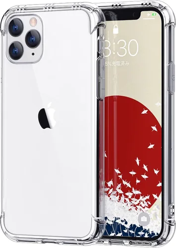 Miniatura 21 de ONES Funda transparente para iPhone 8 Plus/7 Plus, funda delgada de silicona TPU suave, funda protectora militar contra caídas para teléfono