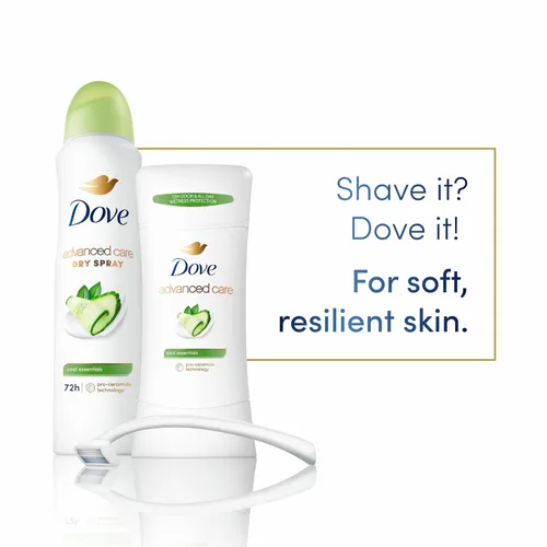 Miniatura 4 de Dove Advanced Care - Desodorante antitranspirante Cool Essentials, paquete de 4 unidades y Revive Twin Pack con control de olores de 72 horas