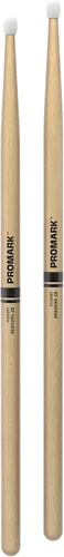 Miniatura 3 de ProMark Rebound 2B Baquetas de Hickory, Punta Ovalada de Nylon, 1 Par