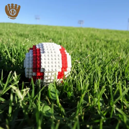Miniatura 6 de Juego de bloques de construcción 3D de béisbol, pelota y murciélago, juguete educativo, perfecto para edades de 14, 15, 16 años en adelante