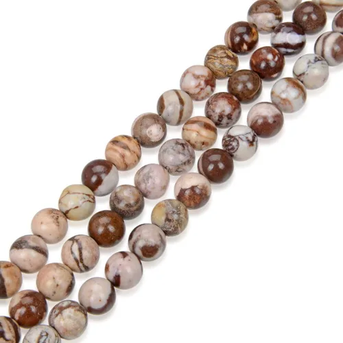 Miniatura 14 de Adabele - 2 hebras de piedras preciosas curativas de cristal de fluorita multicolor natural de 0.315 pulgadas (0.315 in), cuentas sueltas redondas