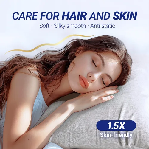 Miniatura 4 de Fittia Fundas de almohada refrescantes para personas que duermen con calor, paquete de 2 fundas de almohada transpirables con cremallera oculta