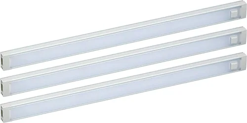 Miniatura 4 de PureOptics LED Kit debajo del gabinete con sensor de movimiento, luces de acento de cocina regulables, instalación sin herramientas, blanco frío