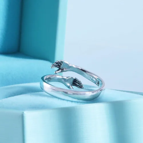 Miniatura 4 de Helen de Lete Anillo ajustable de plata de ley 925 original Come to My Arm, Plata de ley, NA