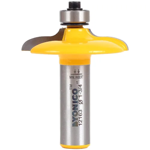 YONICO Estilo euro de Ogee de los pedazos del router del borde de la puerta del gabinete 1/2 pulgada vástago 12163