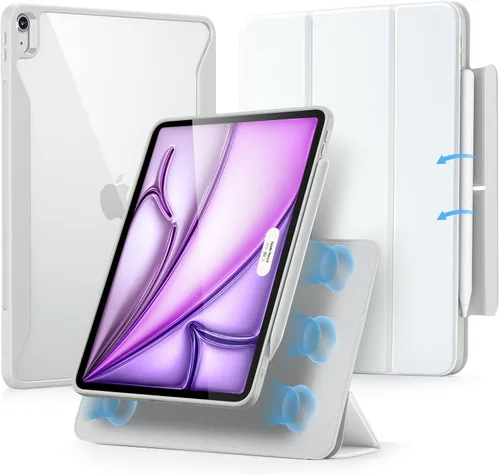 Miniatura 22 de ESR Funda para iPad Air de 11 pulgadas M3/M2 (2025/2024), Funda para iPad Air de 5ª/4ª generación (2022/2020) de 10.9 pulgadas con soporte