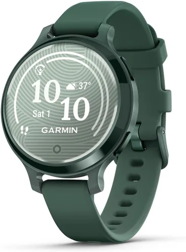 Garmin Lily® 2 Active, reloj inteligente pequeño y elegante, GPS incorporado, pantalla oculta, lente estampada, hasta 9 días de duración de la