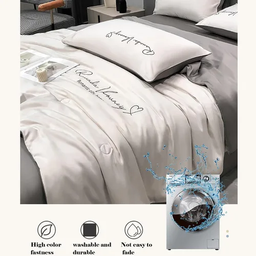 Miniatura 5 de Edredón fino de verano, tamaño Queen, manta refrescante de verano, manta refrescante para personas que duermen con calor y sudores nocturnos, 59 x