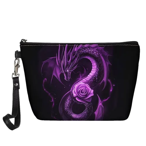 Miniatura 38 de GIFTPUZZ Bolsa de cosméticos para mujer, adorable y espaciosa, bolsa de almacenamiento portátil para artistas, artículos de tocador, joyería