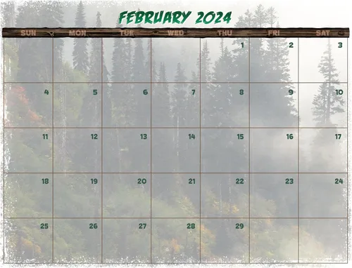 Miniatura 3 de Calendario Bigfoot 2024 – Calendario de pared de 12 meses – 11 x 19 pulgadas abierto – Ideal para la oficina o cabina – Regalo divertido