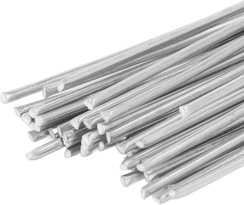 Miniatura 6 de Varilla de soldadura de aluminio de baja temperatura de núcleo de fundente de varilla de soldadura fácil de usar para metales blancos soldadura