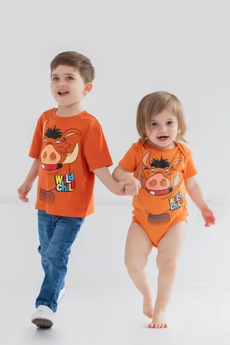 Miniatura 4 de Disney Lion King Pumbaa Simba Graphic T-Shirts Infant to Big Kid