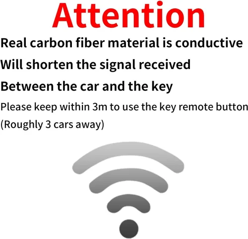 Miniatura 6 de T-carbon Carbon Fiber Key Fob Protector Compatible with Land Rover Series Car Key fob Cover Compatible with Jaguar Key Case