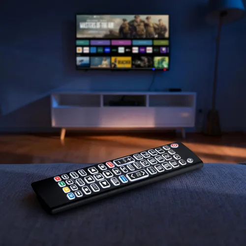 Miniatura 9 de Control remoto retroiluminado para LG Smart TV, reemplazo universal para todos los controles remotos LG TV para un fácil uso nocturno.