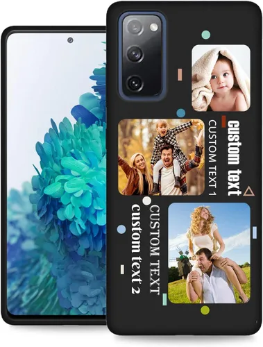 Miniatura 11 de Personalizar Fotos Funda para Samsung Galaxy S20 FE 5G con múltiples imágenes Collage Letter - Personalizado S 20 fe 0.18 oz Smart/Celular/Teléfono