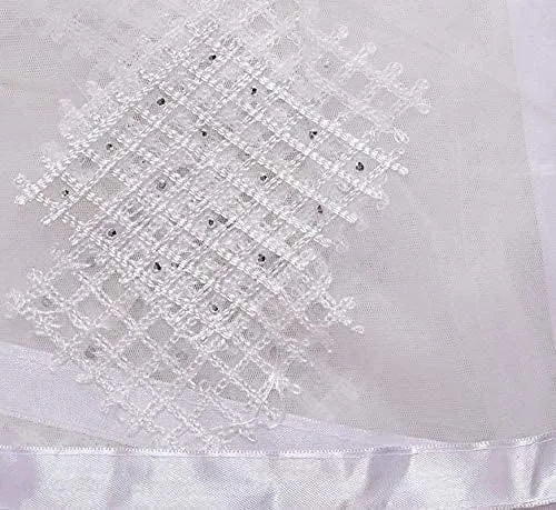 Miniatura 3 de Red bordada para mujer Dupatta Chunni Ladies