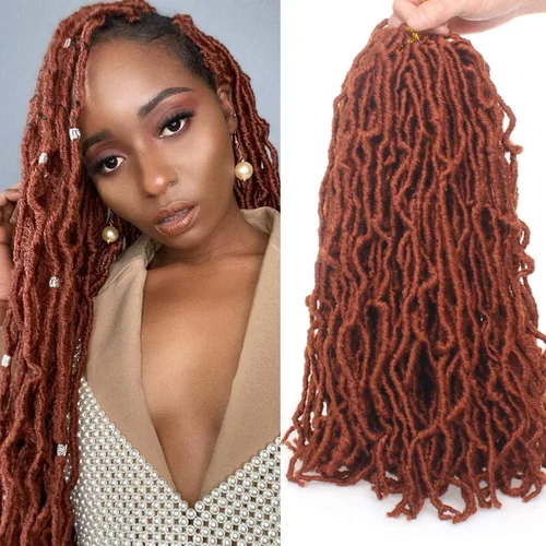 Miniatura 31 de ZRQ Extensiones de cabello sintético de ganchillo de 36 pulgadas, 3 paquetes, color negro natural, preenlazadas, largas, de diosa, sintéticas, 1b#