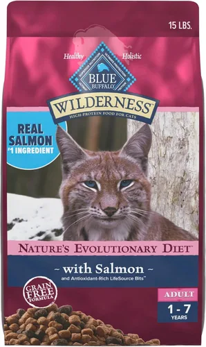 Miniatura 11 de Blue Buffalo Wilderness - Dieta Evolutiva Natural de la Naturaleza, Alimento Seco Natural para Gatos Adultos Alto en Proteínas y Sin Granos, Sabor
