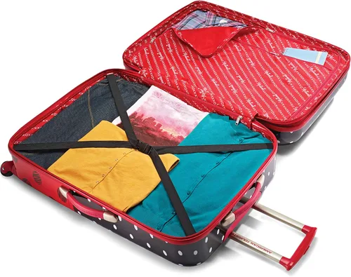 Miniatura 3 de AMERICAN TOURISTER Disney - Equipaje rígido con spinners Arco rojo de Minnie Mouse Equipaje duro con spinners de Disney
