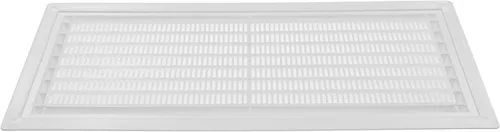Miniatura 9 de Vent Systems Cubierta de ventilación de plástico blanco de 3 x 10 pulgadas (dimensiones de apertura), rejilla de retorno rectangular con pantalla