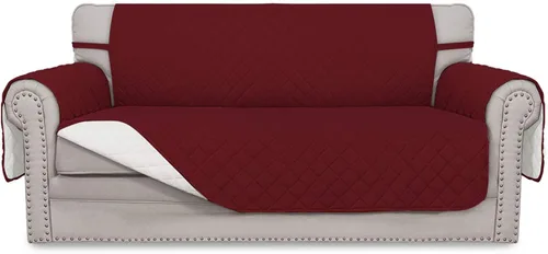 Miniatura 34 de Easy-Going - Funda para sofá, futón y sillón sin reposabrazos, reversible, resistente al agua, para mascotas y niños (azul oscuro/azul claro)