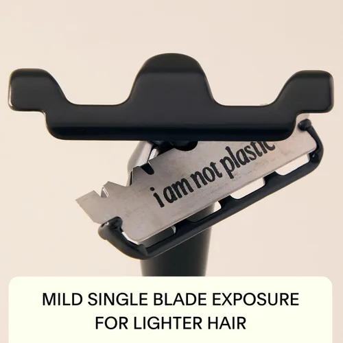Miniatura 3 de Leaf Shave Juego de maquinilla de afeitar Leaf Twig, incluye maquinilla de afeitar Twig, soporte a juego, repuestos de cuchillas de un solo filo