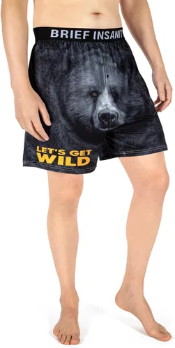 Miniatura 16 de BRIEF INSANITY Funny & Comfy Boxer Shorts and Pajama Pants for Men & Women Novelty Graphic Underwear & Loungewear