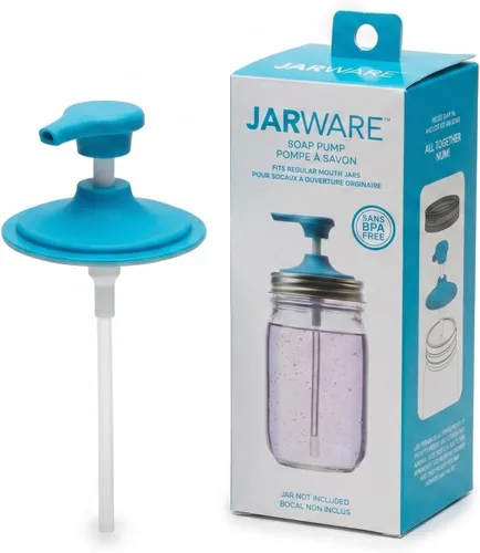 Miniatura 10 de Jarware Tapa de tarro de masón, tapa de compost de acero inoxidable para tarros Mason de boca ancha, con 4 filtros de carbón