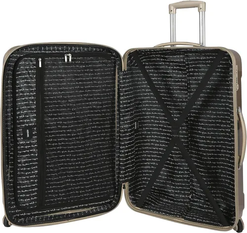 Miniatura 2 de Kensie Alma - Equipaje rígido con ruedas giratorias para mujer, Oro pálido), T-57903-PG