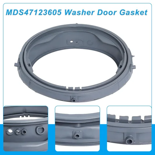 Miniatura 2 de WM3470HVA, WM3570HVA Junta de sello de fuelle de puerta de lavadora compatible con lavadora LG Kenmore WM3570HWA, WM3770HWA WM3470HWA, WM3575CW