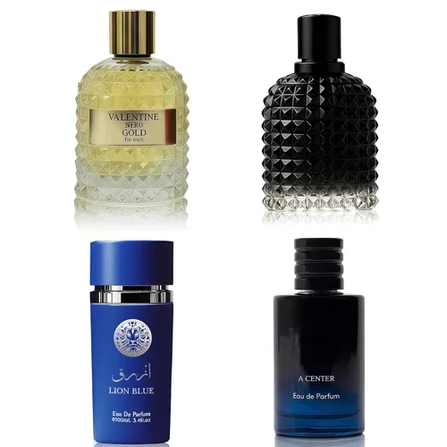 Miniatura 11 de A CENTER Colonia para hombre incluye 4 paquetes variados de perfume de regalo, 3.4 onzas líquidas cada uno Eau De Parfume Naranja Amarga, aroma a