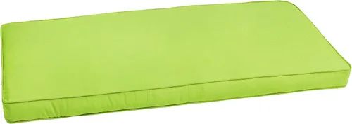 Miniatura 31 de Sorra Home CBENCH - Cojín de banco para interiores y exteriores, 60 pulgadas de ancho x 18 pulgadas de profundidad, color plateado fundido Sunbrella