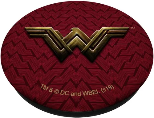 Miniatura 2 de PopSockets Adhesivo PopGrip de la Liga de la Justicia con logotipo de Wonder Woman