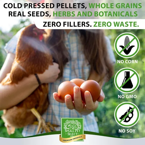 Miniatura 3 de Small Pet Select Pellets de alimentación de capa de pollo, alimento para pollos y gallinas ponedoras, aves de corral y aves acuáticas, alto