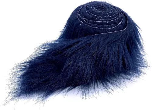 Miniatura 26 de Ice Fabrics Craft - Rollos precortados de tela de piel sintética, tiras de tela mohair de 2 x 60 pulgadas, súper suaves y mullidos, perfectos