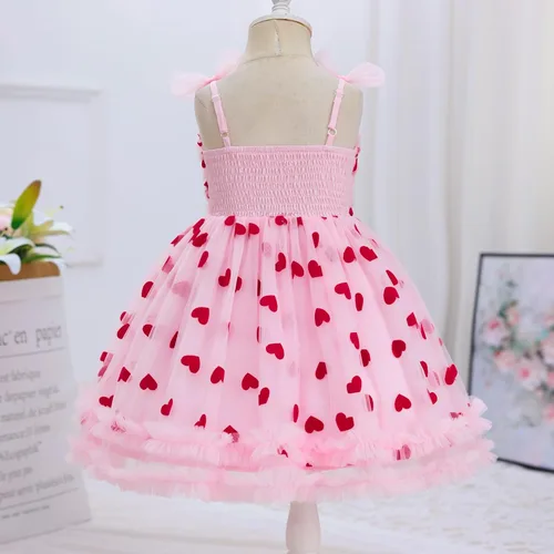 Miniatura 194 de IMEKIS Vestido de princesa de cumpleaños para niña pequeña, confeti brillante, bohemio, arco iris, pastel, sesión de fotos, traje para 1-6T