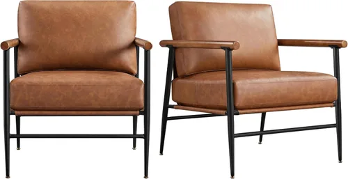 Miniatura 10 de Yaheetech Silla de Acento, Silla de Tocador Moderna, Silla de Salón de Tela Boucle con Marco de Metal, Almohada de Respaldo Mullida y Cojín
