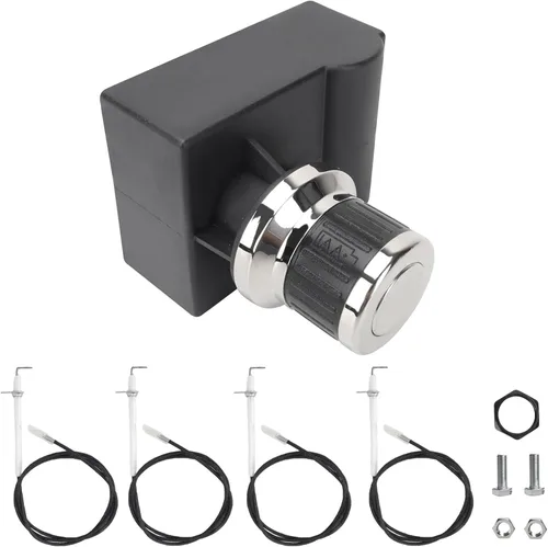 Miniatura 12 de BBQ Future Encendedor universal de 2 salidas con botón de encendido AAA para Charbroil, Kenmore, Broil King, Broil-Mate, Grillmate, parrilla de gas