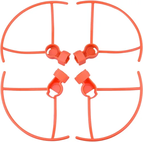 SeiZed Propeller Protective Ring for FIMI X8 MINI Drone Propeller Guard Quick Release Protector Cage Accessories (Color : 4pcs Orange)
