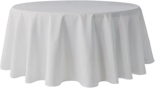 Miniatura 95 de Pomp Mantel Premium de Poliéster de 60" x 84" en Color Amarillo Plátano Tela Fácil de Cuidar, Resistente a Arrugas y Manchas Para Mesa Banana