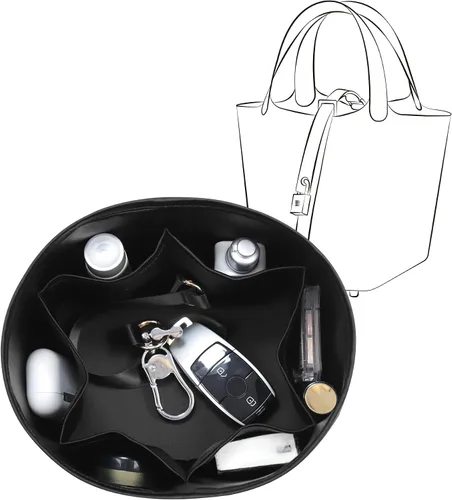 Miniatura 15 de Se adapta a Picotin 18 bolsas, inserto organizador de bolso de seda de alta calidad, suave al tacto y ligero, organizador de lujo con caja de regalo