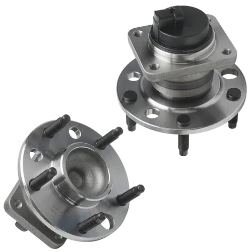 Miniatura 22 de Detroit Axle - 2 Cubos de Cojinetes de Rueda Delantera para Dodge Ram 1500 2009-2011, Conjunto de Cojinetes de Rueda y Cubos 2010, Par de Cubos