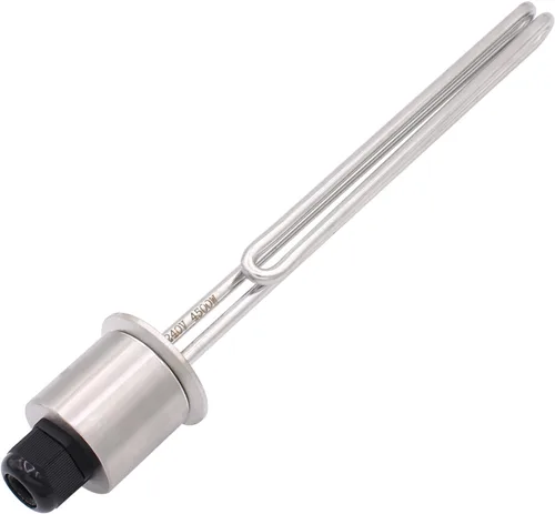 Miniatura 8 de DERNORD Calentador de agua eléctrico de 2 pulgadas (OD64) Tri-clamp 120V 1650W Foldback Elemento de calefacción con baja densidad de vatios
