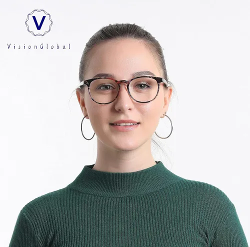 Miniatura 5 de VisionGlobal 1 par de lentes de bloqueo de luz azul/paquete de 2 lentes rojos para dormir o 2 lentes de juego para mujeres/hombres